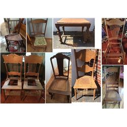 Vintage Chair Lot