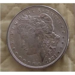 1921 Morgan Silver Dollar