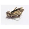 Image 1 : Estate 14kt Gold Insect  Pin