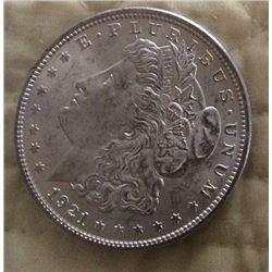 1921 Morgan Silver Dollar
