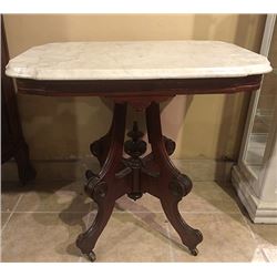 Victorian Marble Top Table