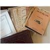 Image 2 : Vintage Post Cards and Sheet Music