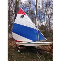 14 ft. Sunfish Sailboat