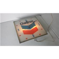 Chevron Pam Clock 15x15