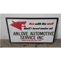 Wolfs Head Sign SST Sign 48x30