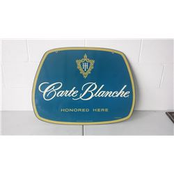 Carte Blanche Sign DST 30x22