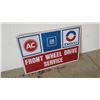 Image 2 : AC Delco Front Wheel Drive Service SST Sign 24x36