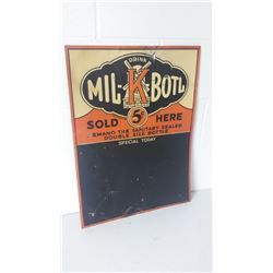 Mil-K-Botl Menu Board SST 24x18
