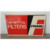 Image 2 : Fram Oil-Air-Fuel Filters SST Sign 36x60 NOS