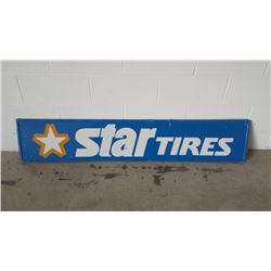 Star Tires SST Sign 12x60