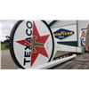 Image 1 : 1947 Texaco Original Lollipop Pole and Sign