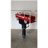 Image 5 : Fire Truck Kiddie Barber Chair