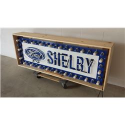 Ford Shelby Neon SSPainted Sign 2ftx6ft