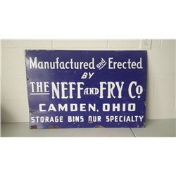Neff and Fry Co Sign SSP 36x24