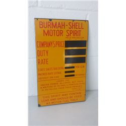 Bermah Shell Sign SSP 15x9