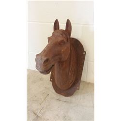Horse Head Wall Mount Cast Iron