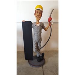 Gas Station Attendant 6ft Tall