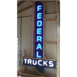 Federal Trucks Neon SSP Sign 70x156in