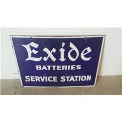 Exide Batteries Service Station Sign DSP 32x23