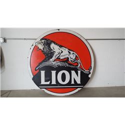 Lion on the Rock Sign DSP 60in Round
