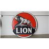 Image 1 : Lion on the Rock Sign DSP 60in Round
