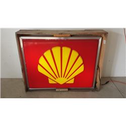 Shell Light Up Sign 52x41