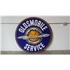 Image 1 : Oldsmobile Service Sign DSP Walker and Co. 60in R