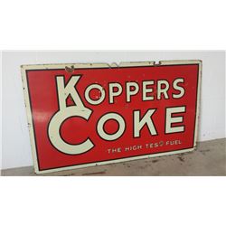 Koppers Coke The High Test Fuel SSP Sign 42x72