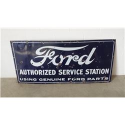 Ford Authorized Service Station SSP 28x60