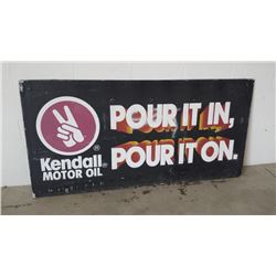 Kendall Motor Oil SST Sign 72x36