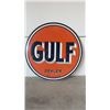 Image 4 : 1948 Gulf Dealer DSP Sign 66in Round