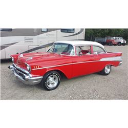 1957 Chevrolet 2 Dr Post Bel Air 283/Automatic