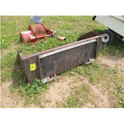 Skidloader bucket