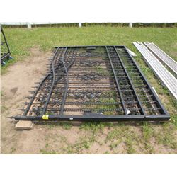 Wrought iron gate