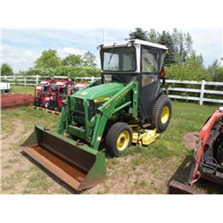 John Deere 4200 w/loader, 60" deck & quick hitch SN#-LVA200H321708