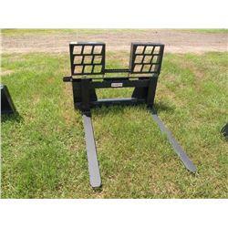 48" walk-thru pallet forks -New