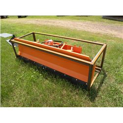 7 ft dirt/snow blade for skid loader