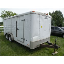 2006 Roadmaster 7x16 enclosed trailer -5 bolt wheels SN#-5DT211G2061058907