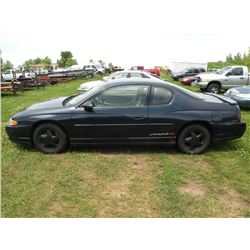 2000 Chev Monte Carlo SN#-2G1WX12K0Y9321251