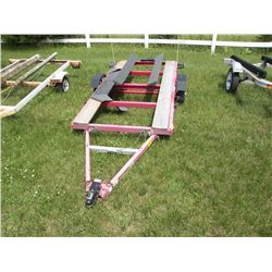 Homemade PWC trailer