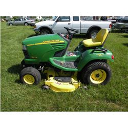 John Deere X475 AWS SN#-X475B030416