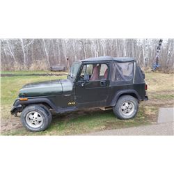 1995 Jeep YJ VIN 1J4FY19P9SP235428