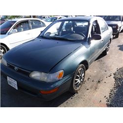 93 Toyota Corolla 4 Dr STD Sedan - ADT - DRIVE