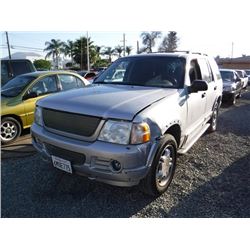 03 FORD EXPLORER - ST - DRIVE MC HG