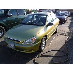01 Kia Rio 4dr Sedan - T - DRIVE