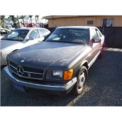 83 Mercedes-Benz 380-Class 2 Dr  Coupe - T - DRIVE
