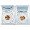 Image 1 : 1939-S AND 1940 LINCOLN CENTS, PCGS MS-66RD