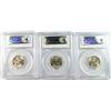 Image 2 : LOT OF ( 3 ) 1943-S JEFFERSON NICKELS, PCGS MS-66