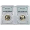 Image 1 : Lot of 2 Wash Quarters PCGS MS65 Better Dates 40s, 55d