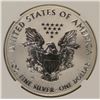 Image 3 : 2012-S AMERICAN SILVER EAGLE REVERSE PROOF, NGC  PROOF-69 TROLLEY LABEL